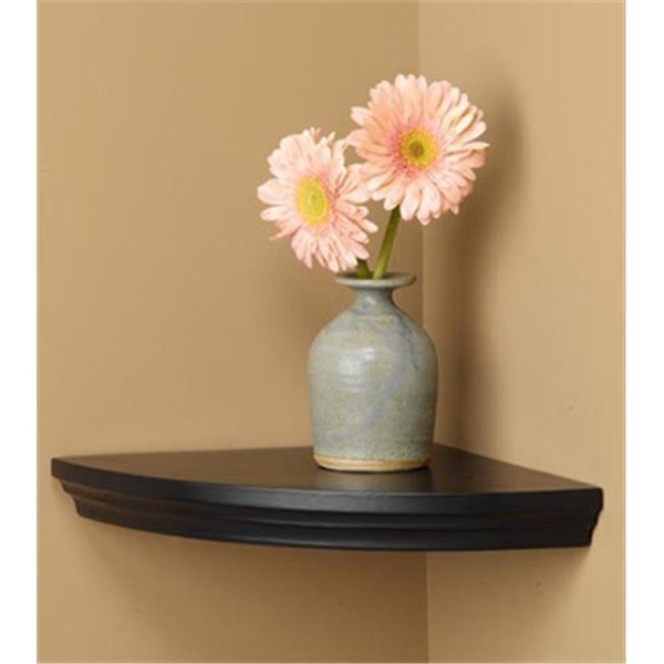 Amore Designs VIL1212OK Wood Shelving Villages Oak Corner Shelf, Amore Designs, Mfr#: VIL1212OK