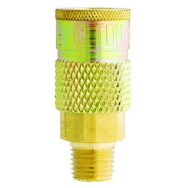 786 T Style 0.2 5 in. NPT Male Coupler, Milton Industries, Mfr#: MIL-786