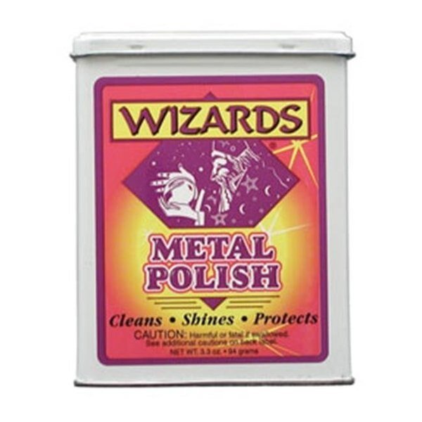 Wizard 11011 Metal Polish; 3.3 Oz., Wizard, Mfr#: WIZ-11011