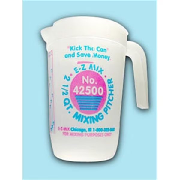 E-Z Mix EMX-42500 2.5-Quart Mixing Pitcher; Box Of 10, E-Z Mix, Mfr#: EMX-42500