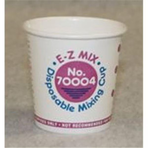 E-Z Mix EMX-70004 0.25-Pint Plastic Mixing Cups; Box Of 400, E-Z Mix, Mfr#: EMX-70004
