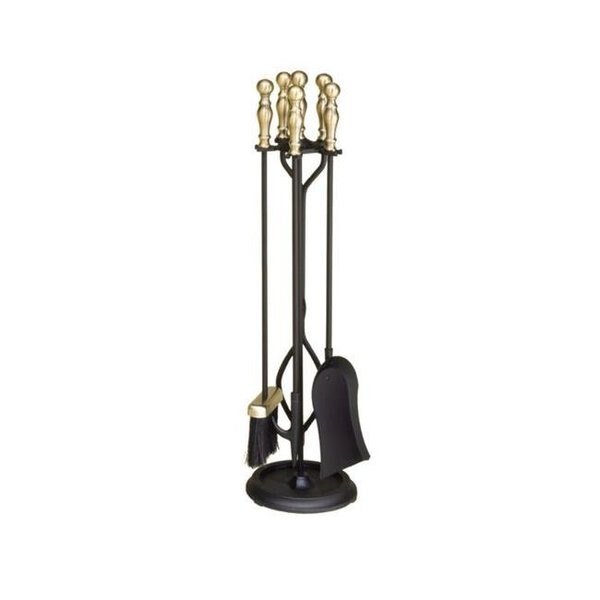 Minuteman X830947 Achla Designs Fire Tool - Antique Brass/Black, Minuteman, Mfr#: X830947
