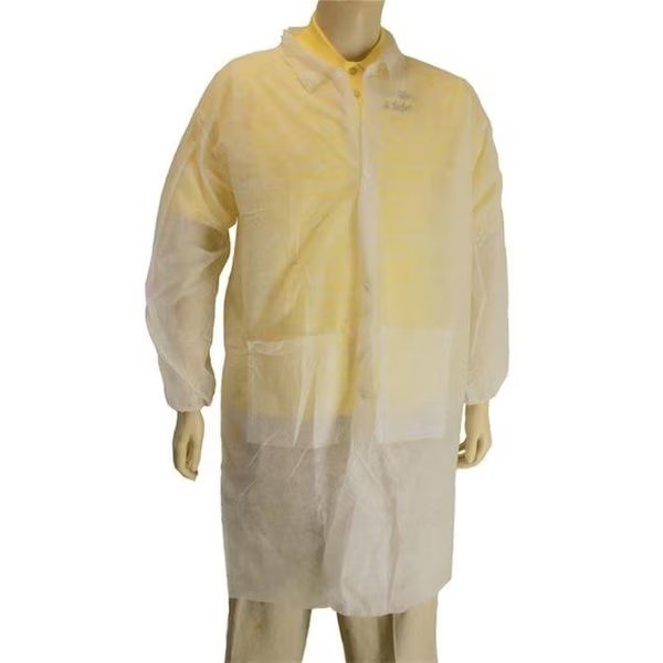 Major Gloves 00-9100-4XL Disposable Lab Coat - 4XL; Pack 30, Major Gloves, Mfr#: 00-9100-4XL