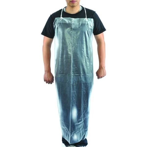 Major Gloves 10-3545P-CL Clear PVC Apron 35 x 45 In.; Pack 48, Major Gloves, Mfr#: 10-3545P-CL