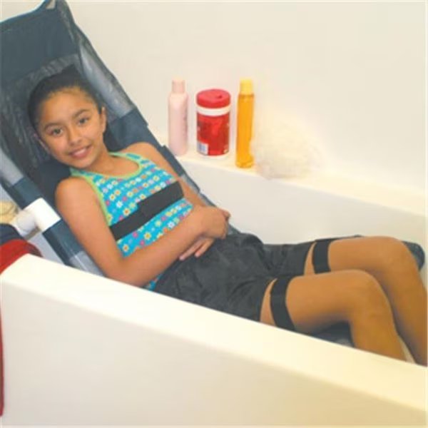 Reclining Bath Chair, Step-Up Relief, Mfr#: ST97483