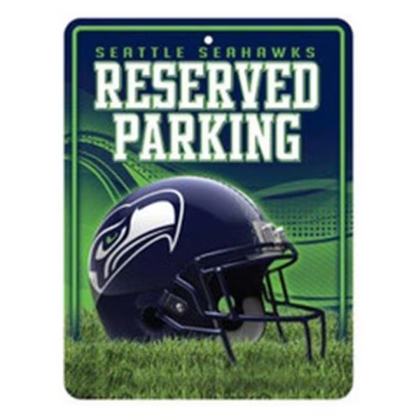 Rico Industries PSM2901 Metal Parking Sign - Seattle Seahawks, Rico Industries, Mfr#: PSM2901