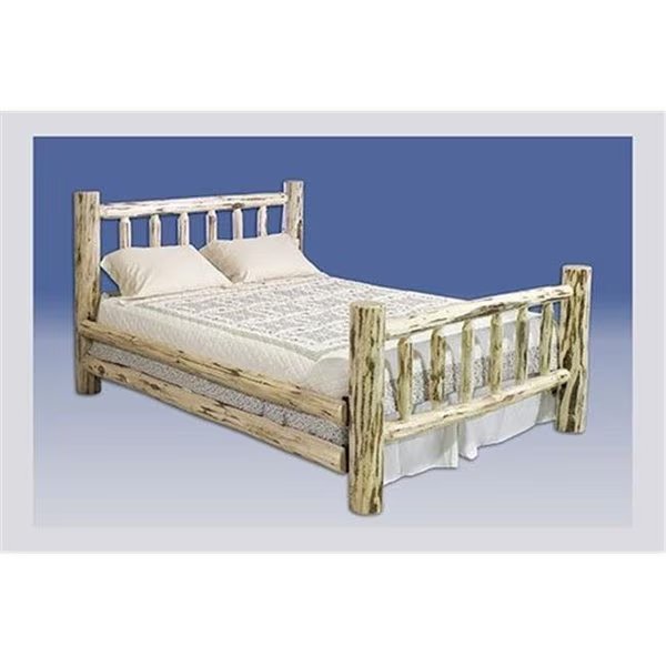 Montana Woodworks MWFB Full Log Bed - Ready To Finish, Montana Woodworks, Mfr#: MWFB