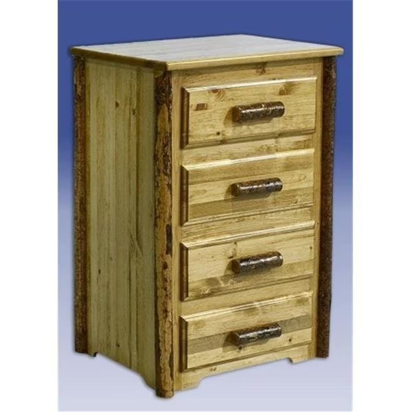 Montana Woodworks MWGC4D Glacier Country Chest with 4 Drawers, Montana Woodworks, Mfr#: MWGC4D