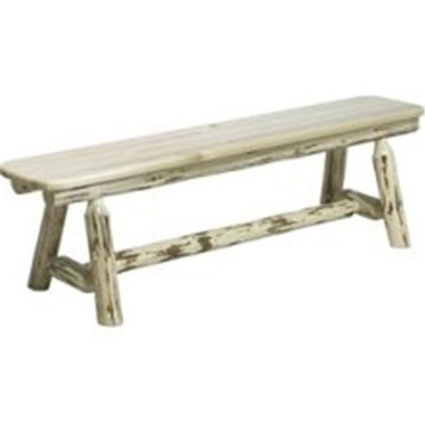 Montana Woodworks MWPSB6V Six Foot Long Plank Style Bench, Montana Woodworks, Mfr#: MWPSB6V