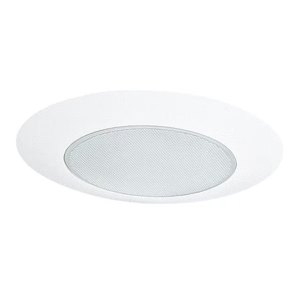 Nicor Lighting 17505 6 In. Flat Albalite Shower Metal, Nicor Lighting, Mfr#: 17505