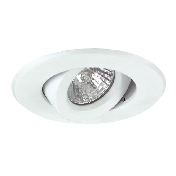 Nicor Lighting 14558WH 4 In. Low-volt White Gimbal Ring, Nicor Lighting, Mfr#: 14558WH