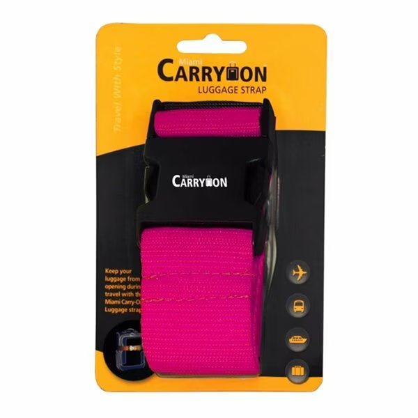 Regular Luggage Strap In A Blister - Pink, Naftali, Mfr#: TLB305PK