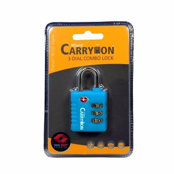 Tsar 3 Combination Lock - Blue, Naftali, Mfr#: TLL05BL