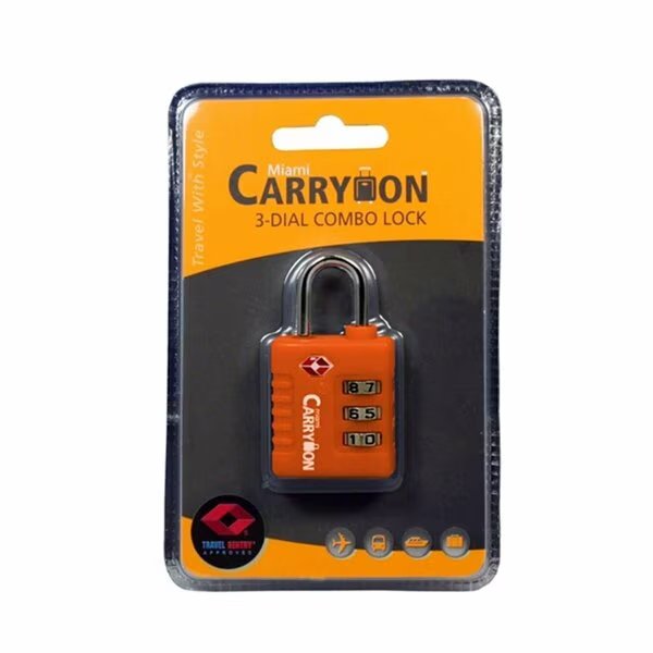 Tsar 3 Combination Lock - Orange, Naftali, Mfr#: TLL05OR