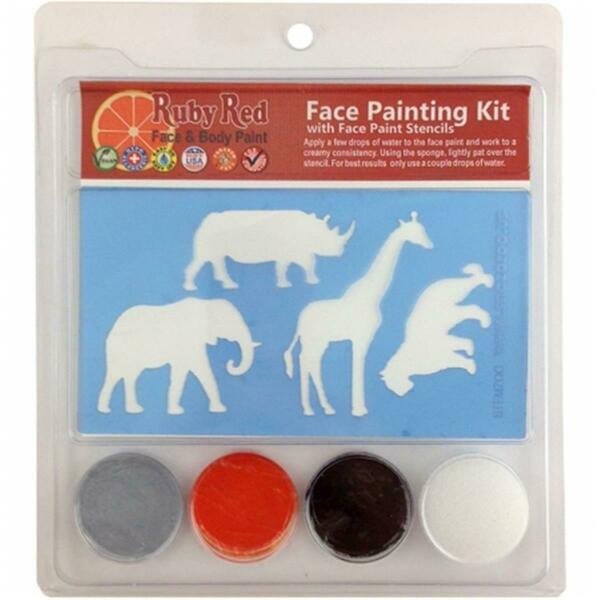Face Painting Stencil Kit-Zoo, Superior Pump, Mfr#: RRSTENCS-ZOO