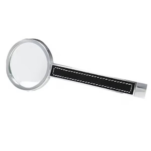 Natico Originals 30-258L Magnifier with Leather Trim, Natico Originals, Mfr#: 30-258L