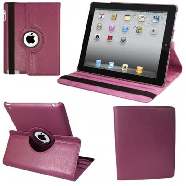 Natico 60-IM360-PR IPAD MINI 360 CASE  FAUX  PURPLE, Natico, Mfr#: 60-IM360-PR