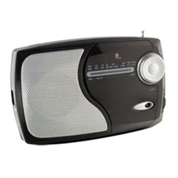 Weather X Wr282B Black Radio Am-Fm-Weatherband Carry Handle, Gpx, Mfr#: WR282B
