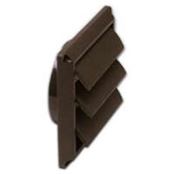 Lambro Industries 2677B Dryer Vent Hood - 4 In. Brown, Lambro Industries Inc, Mfr#: 7890676