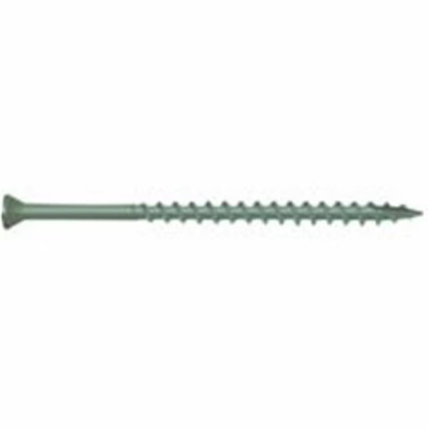 Screw Trim Star Heavy Duty - Green 7 x 2.5 In. 100PK, National Nail, Mfr#: 6192017