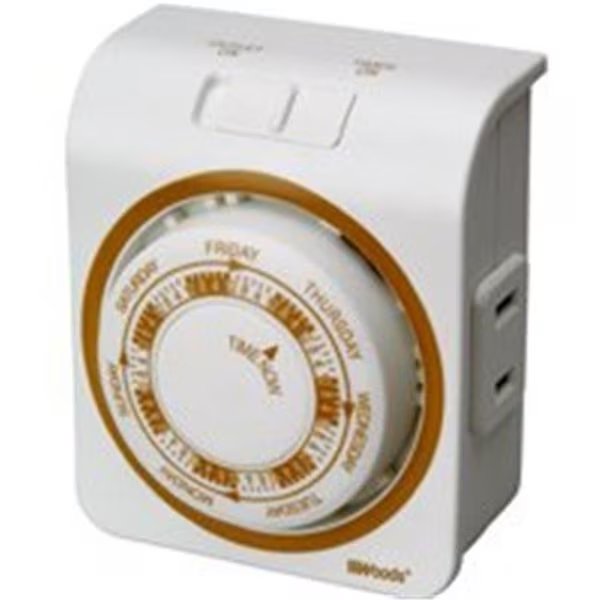 Coleman Cable 50003 Indoor Vacation Timer, Southwire, Mfr#: 1827153