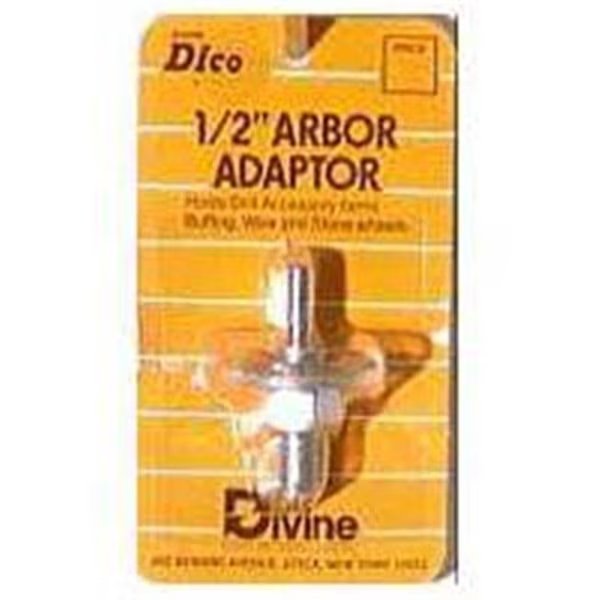 Dico Products 535-ARBOR Arbor Adapter Shaft .5-0.25 In., Dico Products, Mfr#: 7359474