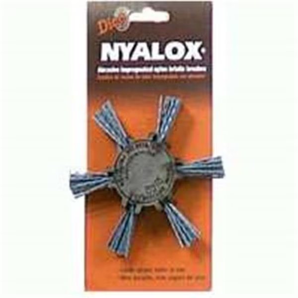 Dico Products 541-788-4 4 In. Fine Nyalox Flap Brush Blue, Dico Products, Mfr#: 1888023