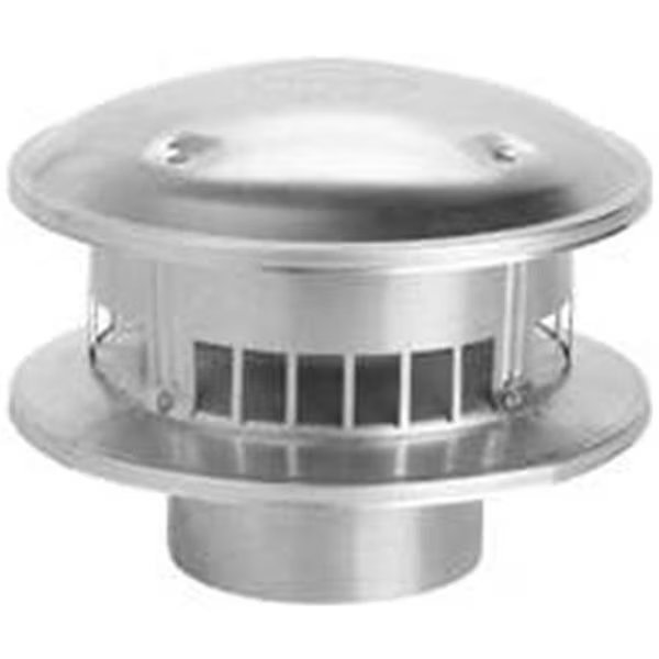 Selkirk 106800 6 In. Gas Vent Top, Selkirk Corporation, Mfr#: 1531086