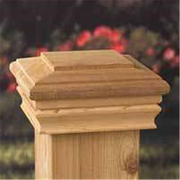 72213 4 x 4 Classic Post cap Treated, Tento Campait, Mfr#: TE428925