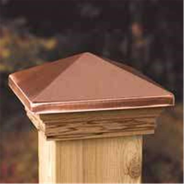 72223 4 x 4 Copper Postcap Treated, Tento Campait, Mfr#: TE818985