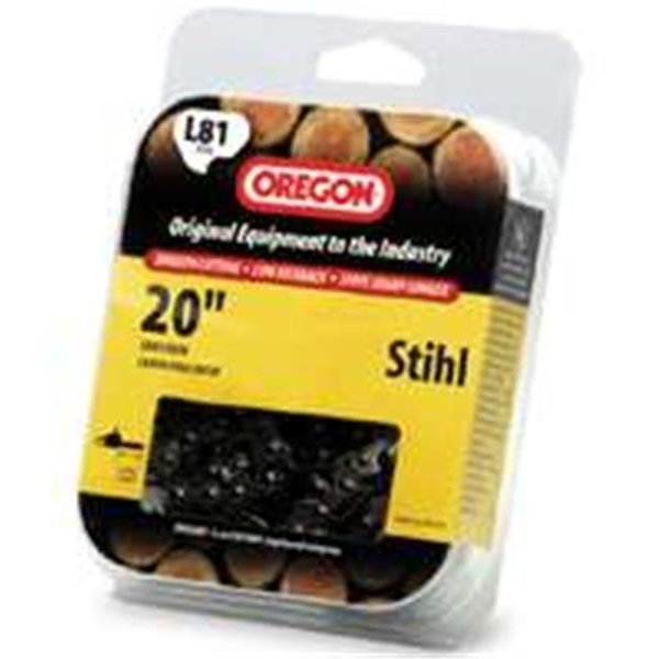Oregon Cutting Systems L81 20 in. Stihl Chainsaw Chain, Noregon Systems, Mfr#: 6588677