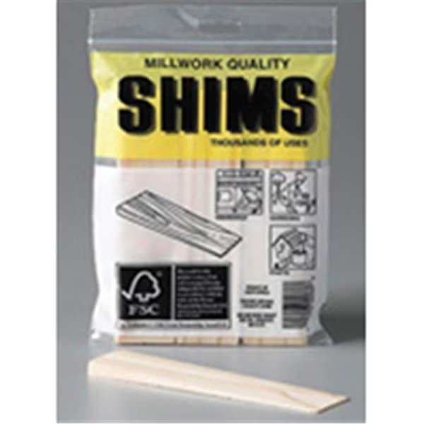 PSH6-9-72-56 Pine Shims, 6 In., Nelson Shims, Mfr#: NE386740