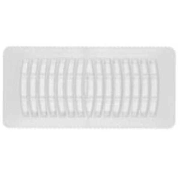 RG1458 Plastic Register Brown 4 x 12 In., Tool, Mfr#: TO426548