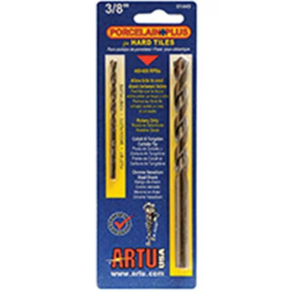 1445 .37 In. Porcelain And Tile Drill Bit, Artu-Usa, Mfr#: 1758689