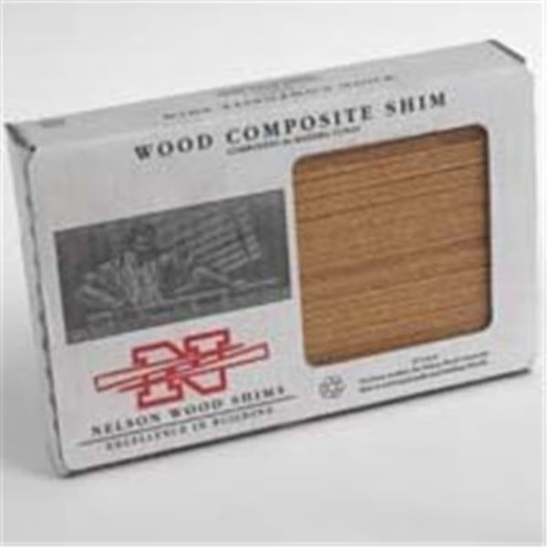 Nelson Wood Shims WC8-32-15-50 Composite Shims; 32 Count, Nelson Shims, Mfr#: 8027211