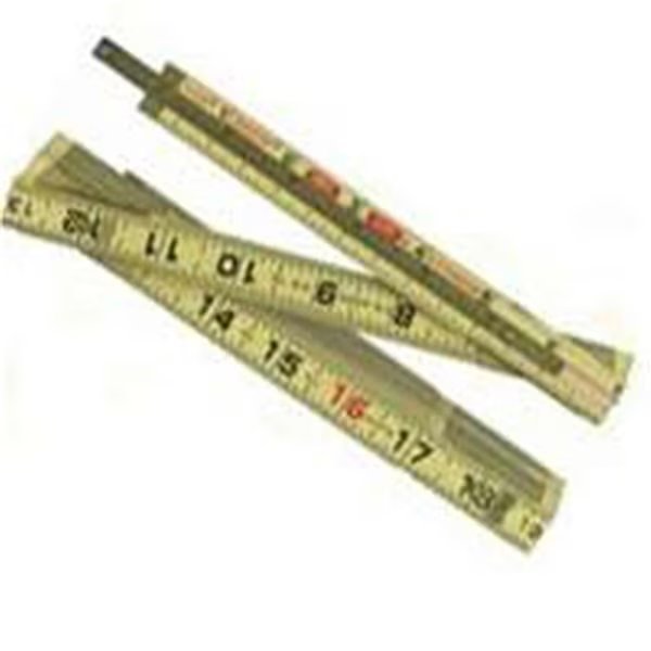 X46N 6 Ft. x 0.63 in. Wood Folding Rule, Crescent Lufkin, Mfr#: LU386919