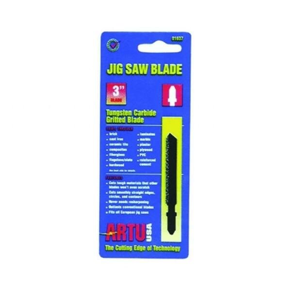 Jigsaw Blade Tc 3In T Shank 1637, Artu-Usa, Mfr#: 2979714