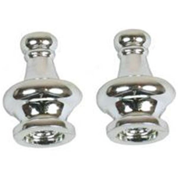 Finial Pyramid 1-1/4In Nic Fin 60103, Swivel, Mfr#: SW422796