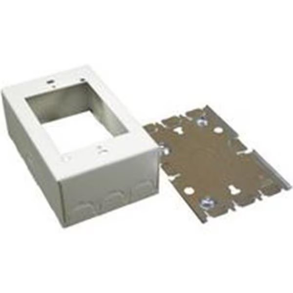 Wiremold Company 1-3/4In Ivory Device Box B35, Wiremold, Mfr#: 5825427