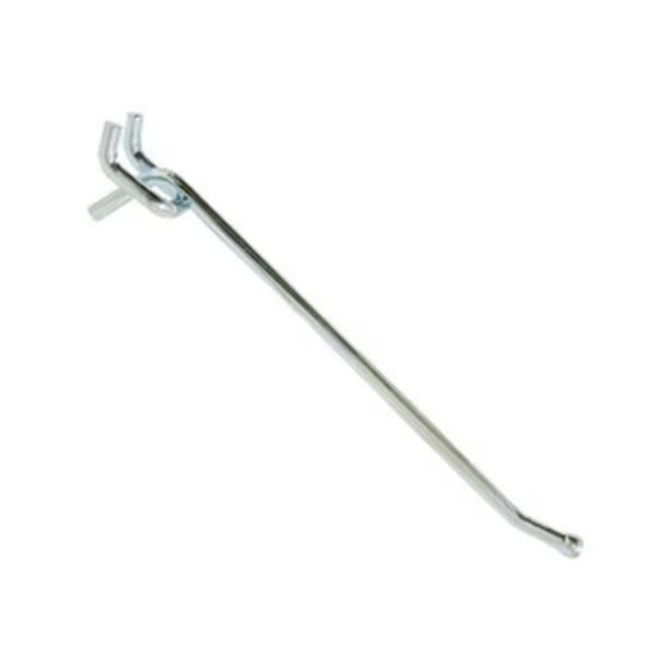 Crawford 14460-125 Single Pegboard Hook Straight 6 in., Crawfords, Mfr#: 7001373