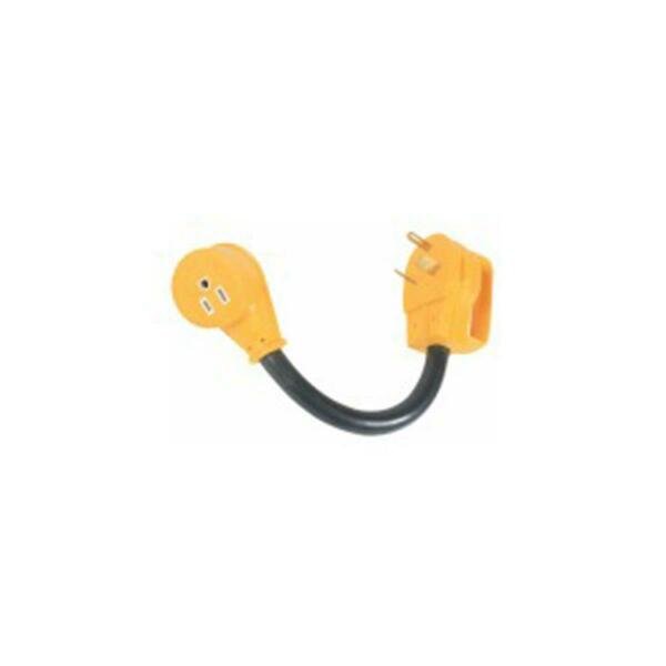 Manufacturing Inc 55153 Adapter 30 Amp M-15 Amp F, Light House Beauty, Mfr#: LI110696