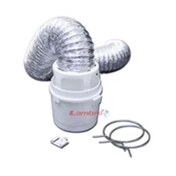 Lambro Industries 211L Flex Duct Lint Trap Kit 4 in. x 5 ft., Lambro Industries Inc, Mfr#: 1911338