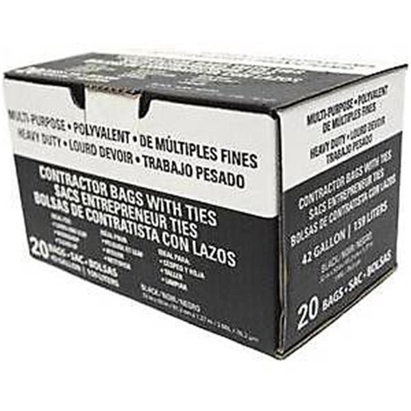 Petoskey Plastics 9496498 FG-P9934-01A 42 gal 3 Mil Economy Trash Bag, Petoskey Plastics, Mfr#: 9496498