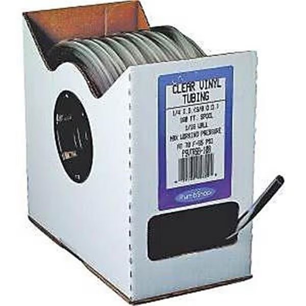 Abbott Rubber 7276421 T10004005-7003P 0.375 OD x 0.25 ID x 100 Vinyl Tubing, Abbott Rubber, Mfr#: 7276421