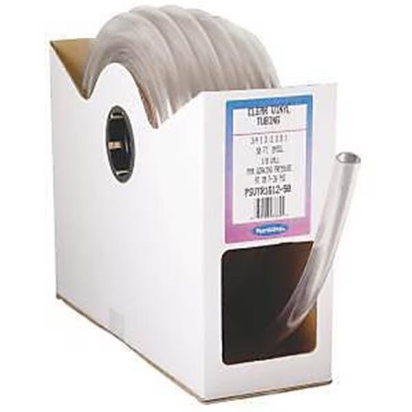 Abbott Rubber 7434996 T10004014-7010P 1 OD x 0.75 ID x 50 ft. Vinyl Tubing, Abbott Rubber, Mfr#: 7434996