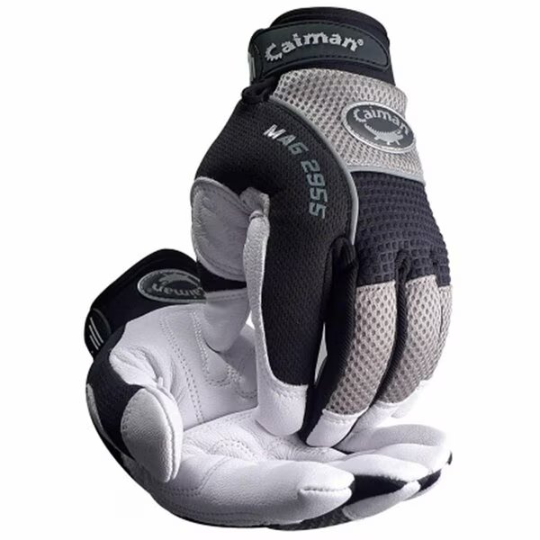 Mechanic Glove Goat Grain Palm - Large, Caiman, Mfr#: 607-2955-L