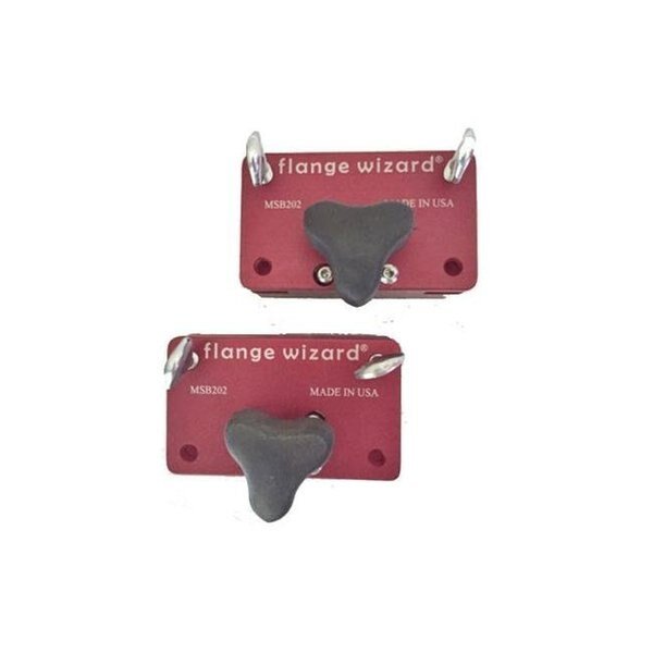 Flange Wizard 496-MSB202 Magnetic Blocks For Burning Guides, Flange Wizard, Mfr#: 496-MSB202