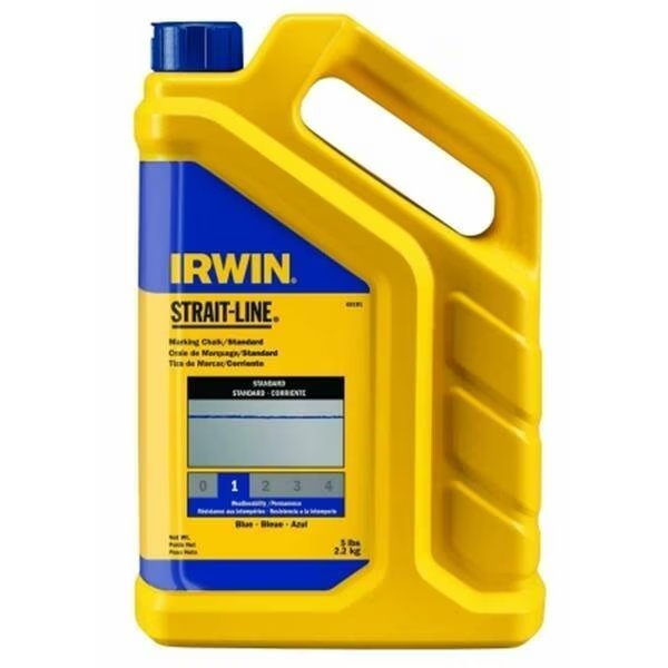 Standard Marking Chalk- Blue - 5 lbs., Irwin, Mfr#: 586-65101ZR