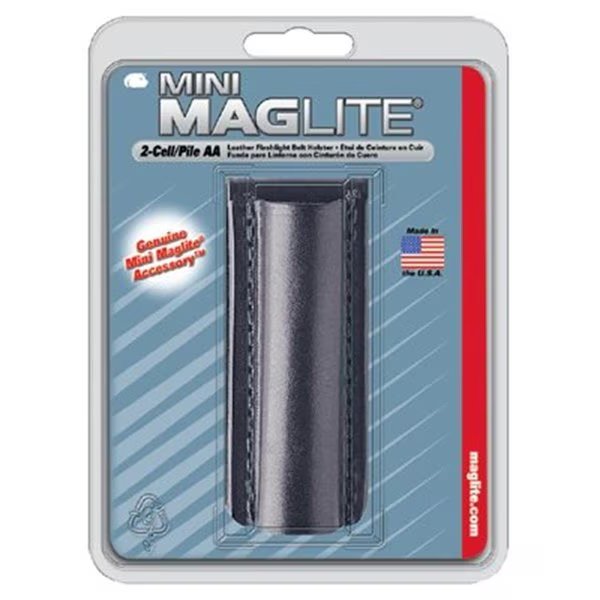 MAG-Lite 459-AM2A026 Leather Aa Flashlight Black Holster, Maglite, Mfr#: 459-AM2A026
