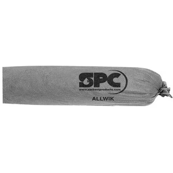 SPC 655-AW430 3 Inchx4' Allwik Sorbent Sock 30-Cs, Spc, Mfr#: 655-AW430